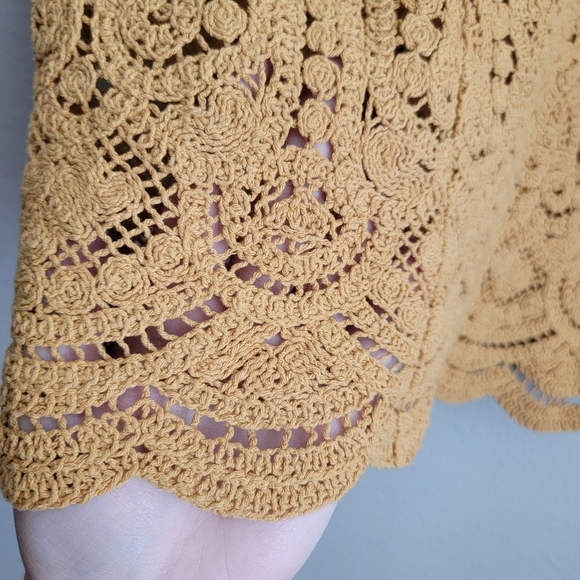 Sezane Pauletta Blouse in Ochre size 34 - Picture 6 of 9